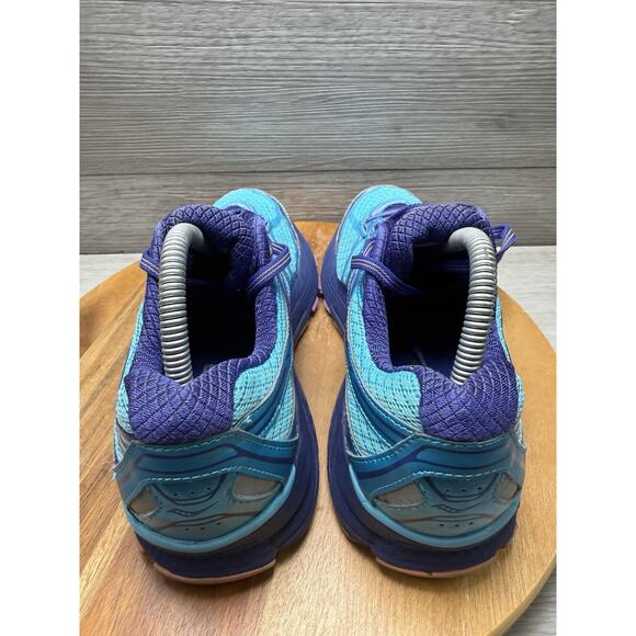 EUC Saucony Women's Guide 9 Running Shoe Blue/Purple/Pink Size 9 - Picture 5 of 11